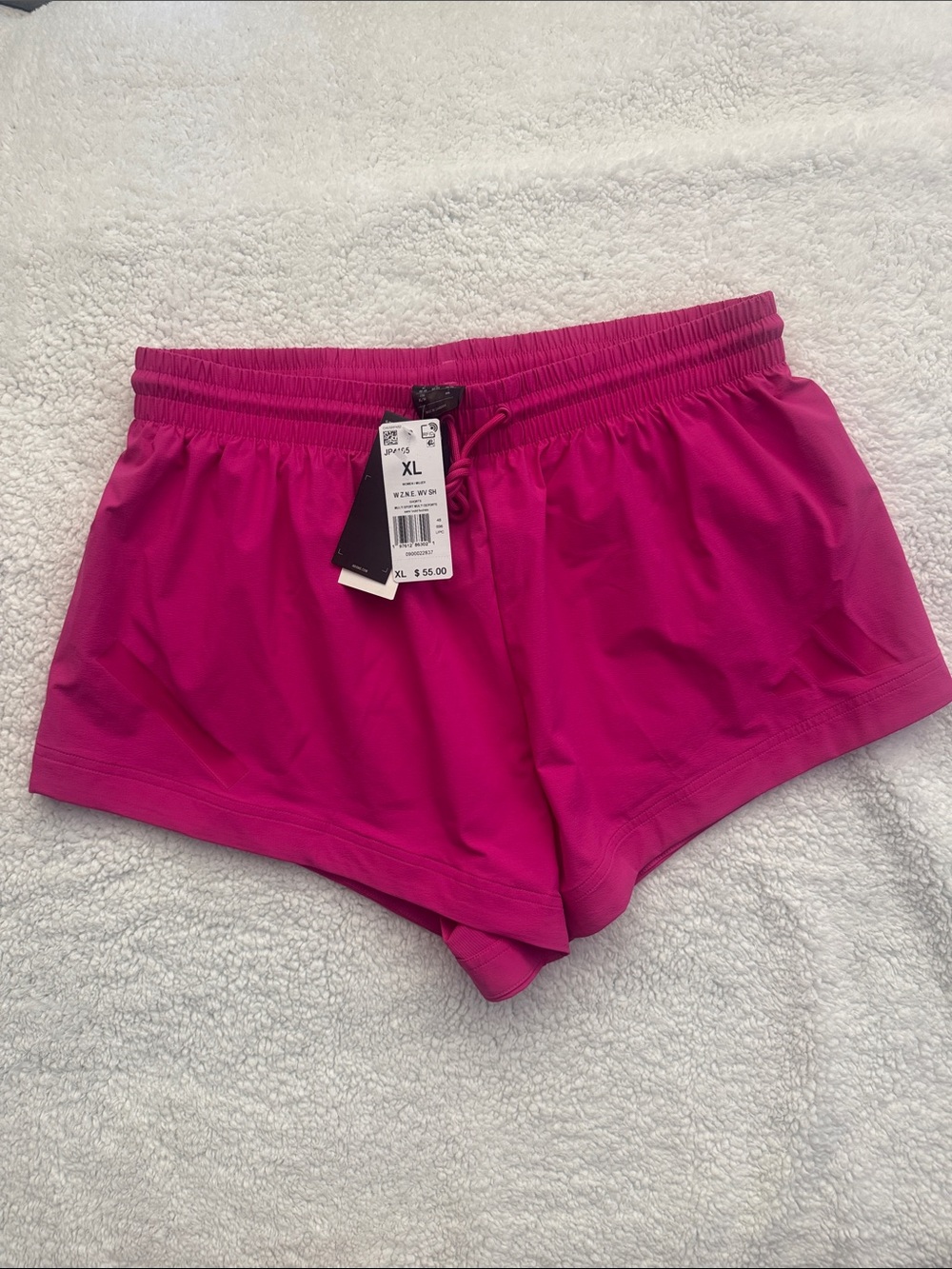 Adidas Women's Hot Pink Athletic Drawstring Shorts XL